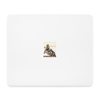 Fahrrad - Mousepad (Querformat) - Weiß - Vorne