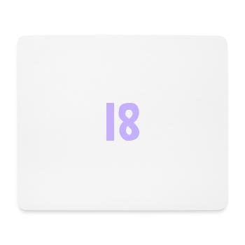 JAHRESTAG. ALLES GUTE ZUM GEBURTSTAG. ALLES GUTE ZUM GEBURTSTAG. - Mousepad (Querformat) - Weiß - Vorne