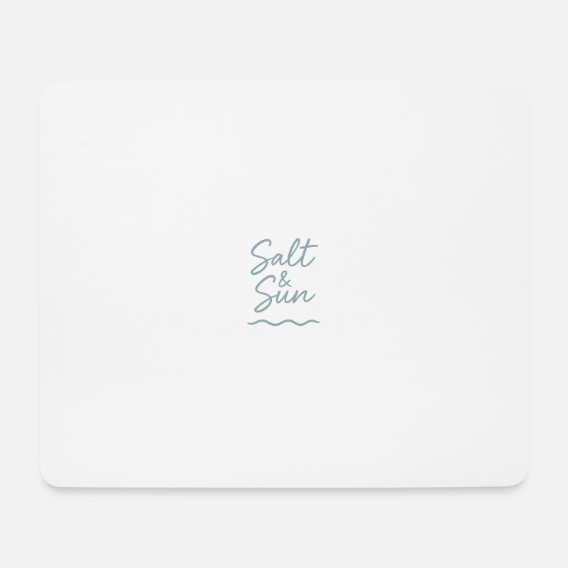 Salt and Sun! - Mousepad (Querformat) - Weiß