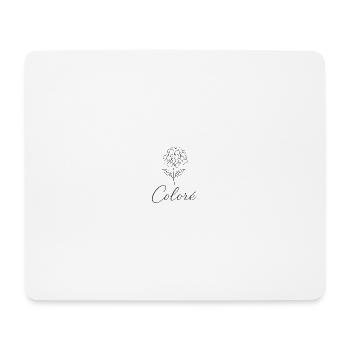 Elegant Colorè Floral Illustration - Mouse Pad (horizontal) - white - Front