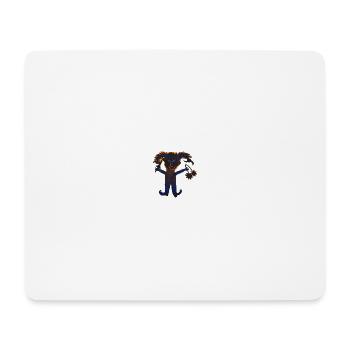 Monster figure - Mouse Pad (horizontal) - white - Front