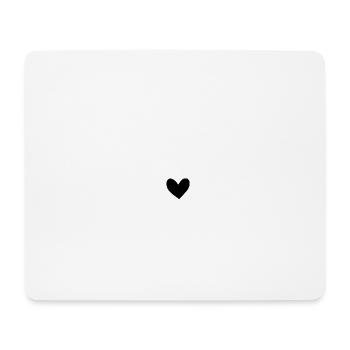 MOM heart - Tapis de souris (format paysage) - blanc - Devant