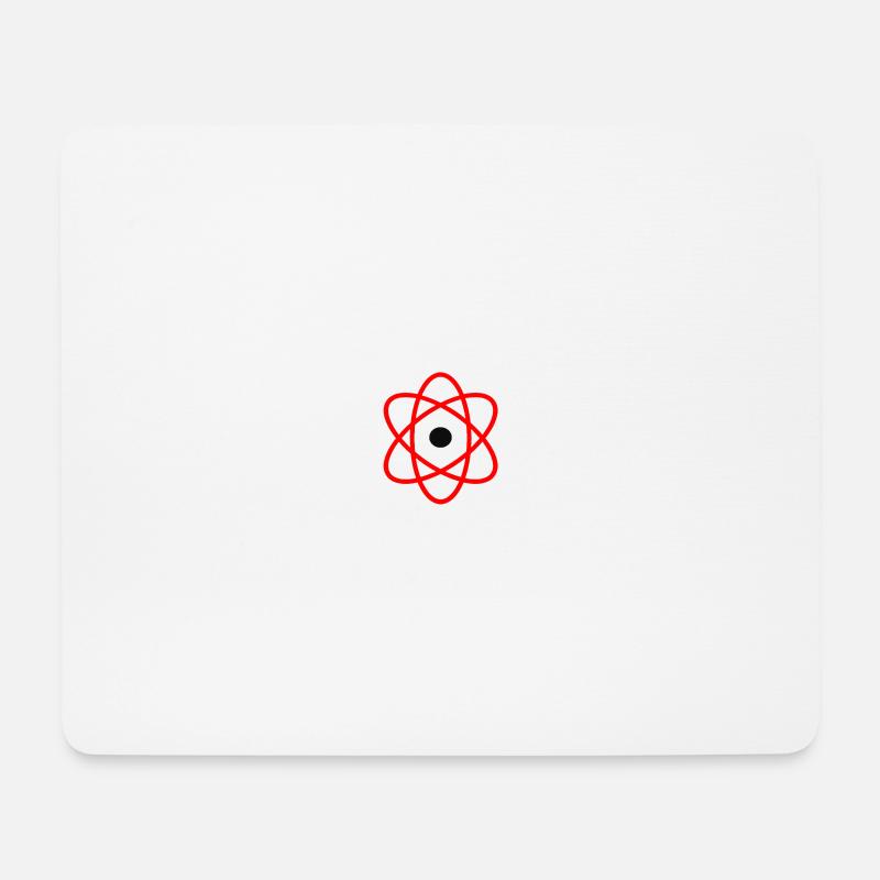 Ovale - Mousepad (Querformat) - Weiß