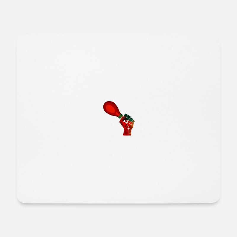 Shake Down - Mousepad (Querformat) - Weiß
