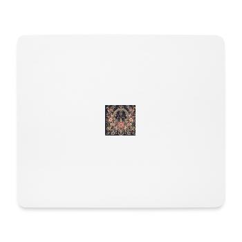 Mandala Vision - Mousepad (Querformat) - Weiß - Vorne