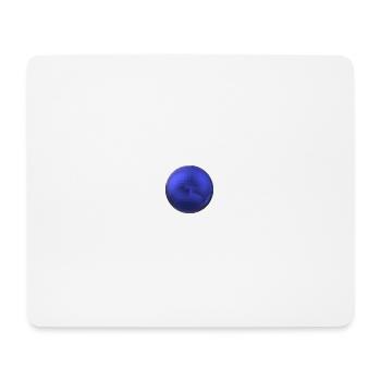 indigo ball - Mouse Pad (horizontal) - white - Front