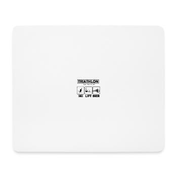 Skiing Ski motif for skiers Skiers - Mouse Pad (horizontal) - white - Front