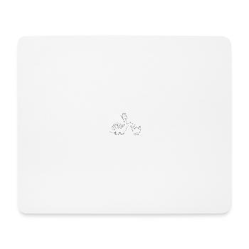 DINO DUO - Mouse Pad (horizontal) - white - Front