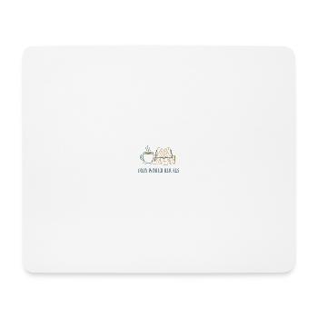 Cozy Winter Rituals - Mouse Pad (horizontal) - white - Front
