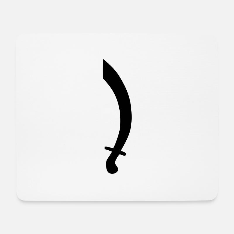Korsar - Mousepad (Querformat) - Weiß