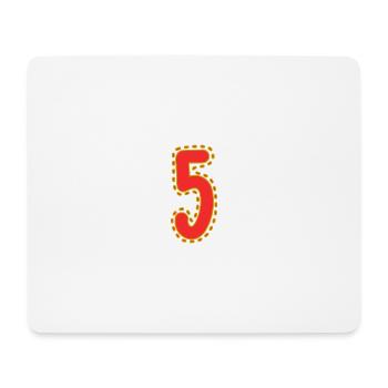 5. 5 YEARS. 5th ANNIVERSARY. 5 YEAR ANNIVERSARY - Mouse Pad (horizontal) - white - Front