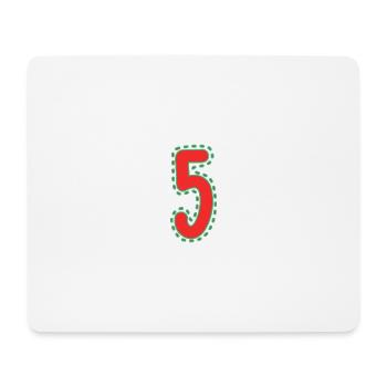 5. 5 YEARS. 5th ANNIVERSARY. 5 YEAR ANNIVERSARY - Mouse Pad (horizontal) - white - Front