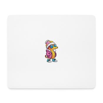 Seahorse Winter - Mouse Pad (horizontal) - white - Front