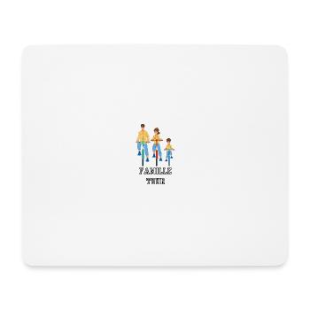 Family Tour - Mouse Pad (horizontal) - white - Front