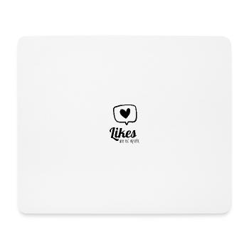 Break away from the algorithm - Mouse Pad (horizontal) - white - Front