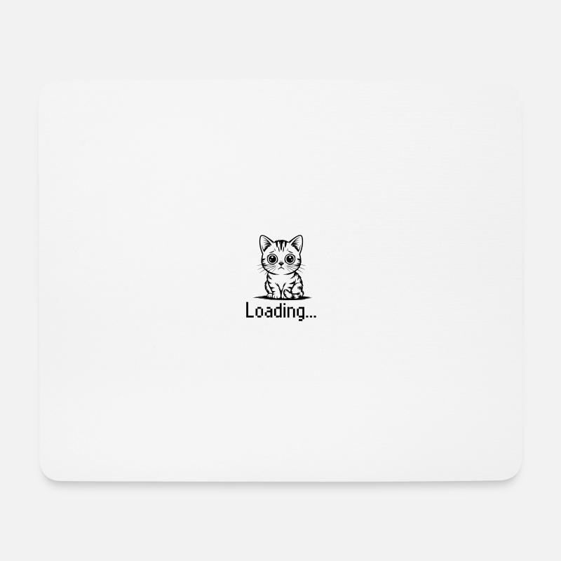 Existenzielle Angst - Mousepad (Querformat) - Weiß
