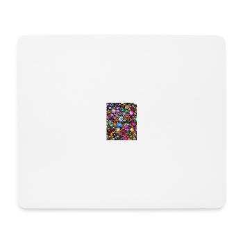 Diamantine dorée - Tapis de souris (format paysage) - blanc - Devant