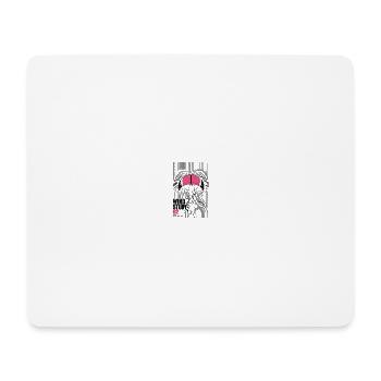 Für Kitesurfer - Wind Study Kite 02 - Mousepad (Querformat) - Weiß - Vorne