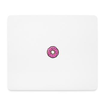 donut - Mouse Pad (horizontal) - white - Front