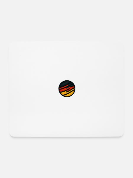 Deutschland Emblem EM WM - Mousepad (Querformat) - Weiß