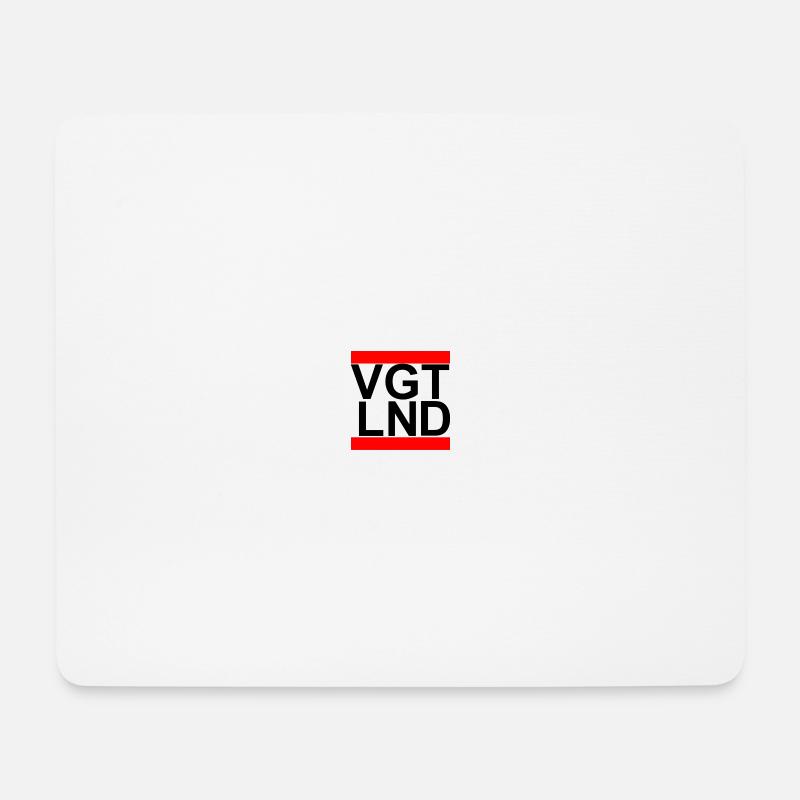 Vogtland - Mousepad (Querformat) - Weiß