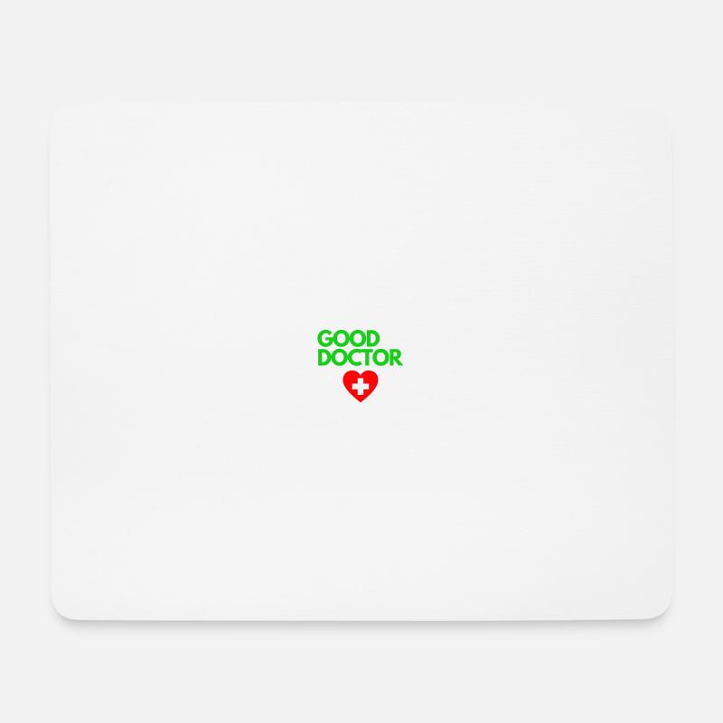 GUTER ARZT - Mousepad (Querformat) - Weiß