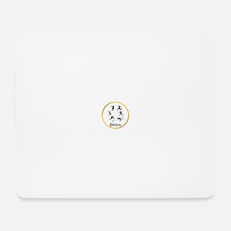 Leichtathletik - Mousepad (Querformat) - Weiß