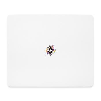 mountain bike - Mouse Pad (horizontal) - white - Front