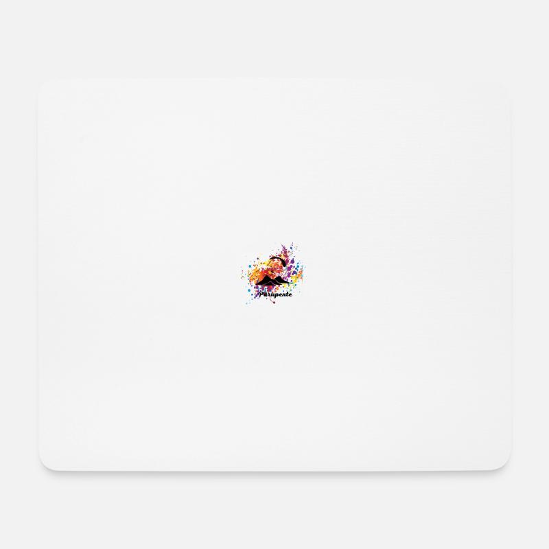 paraglider - Mouse Pad (horizontal) - white