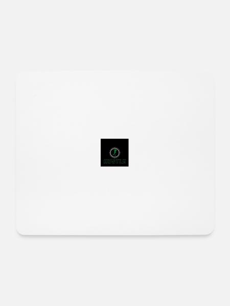 Hustle grün black - Mousepad (Querformat) - Weiß