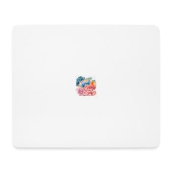 flower - Mouse Pad (horizontal) - white - Front