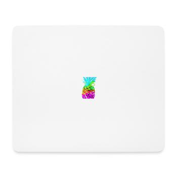 Ananas coloré idée cadeau fruit cool - Tapis de souris (format paysage) - blanc - Devant