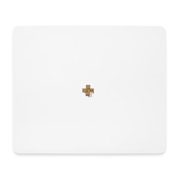 Trust in God - Mousepad (Querformat) - Weiß - Vorne