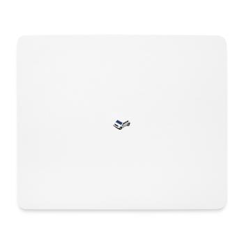 Auto PKW Fahrzeug Weiß - Mousepad (Querformat) - Weiß - Vorne