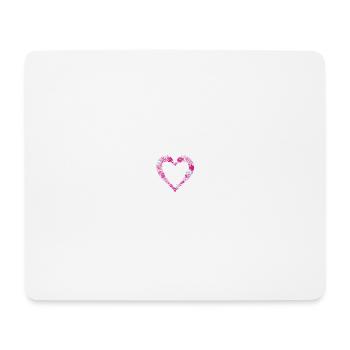 Valentine's Day Love Wedding Engagement Mother's Day - Mouse Pad (horizontal) - white - Front