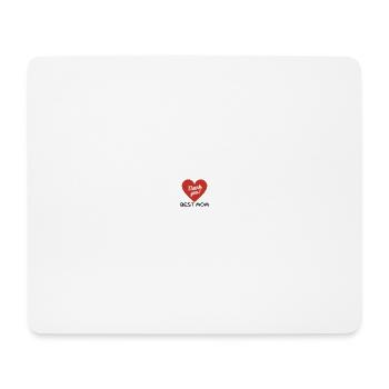 BEST MOM - Mousepad (Querformat) - Weiß - Vorne