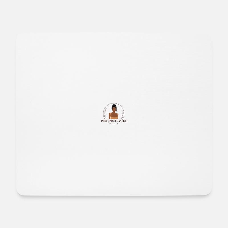 PRETEPOUR DANSER - Mouse Pad (horizontal) - white