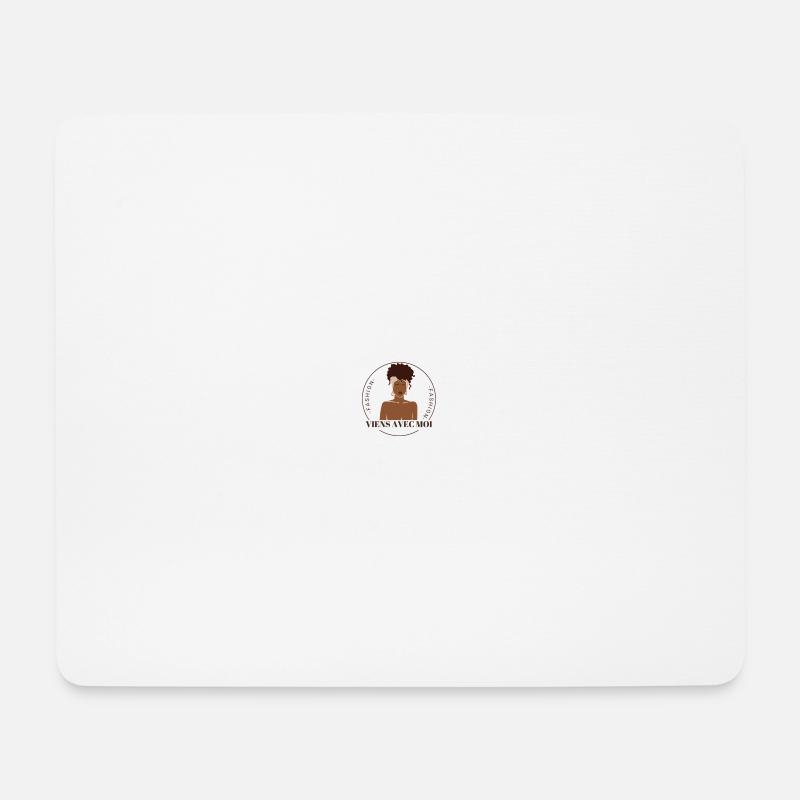 VIENS AVEC MOI - Mouse Pad (horizontal) - white