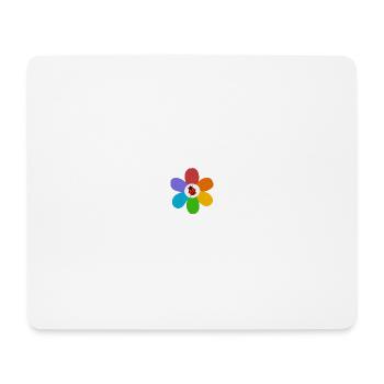 Coccinelle - Tapis de souris (format paysage) - blanc - Devant