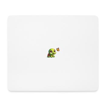 Cartoon Turtle 1 - Mouse Pad (horizontal) - white - Front