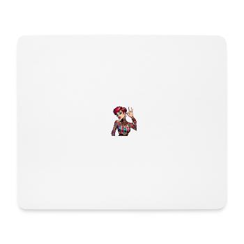 ROXY - Tapis de souris (format paysage) - blanc - Devant