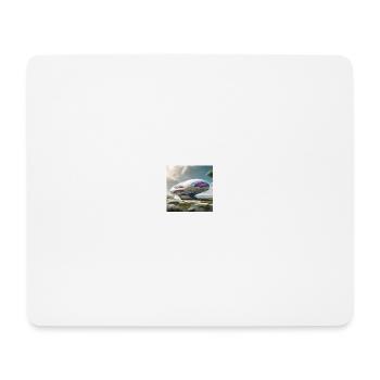 Avenir utopique - Tapis de souris (format paysage) - blanc - Devant