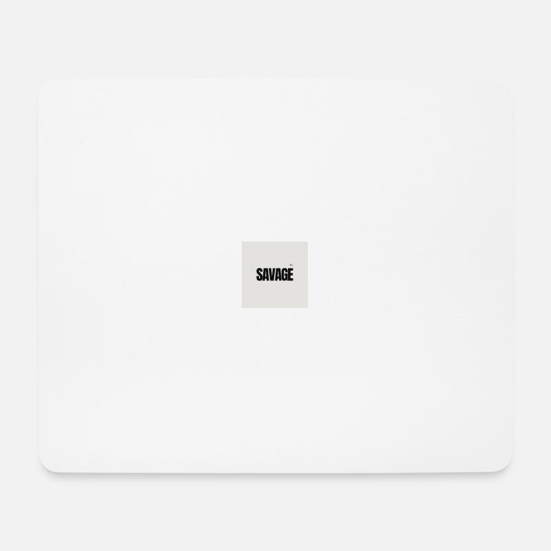 savage 4 - Mousepad (Querformat) - Weiß