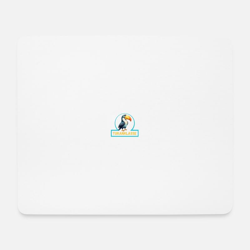 Tukanklasse Klassentier Tukan - Mousepad (Querformat) - Weiß