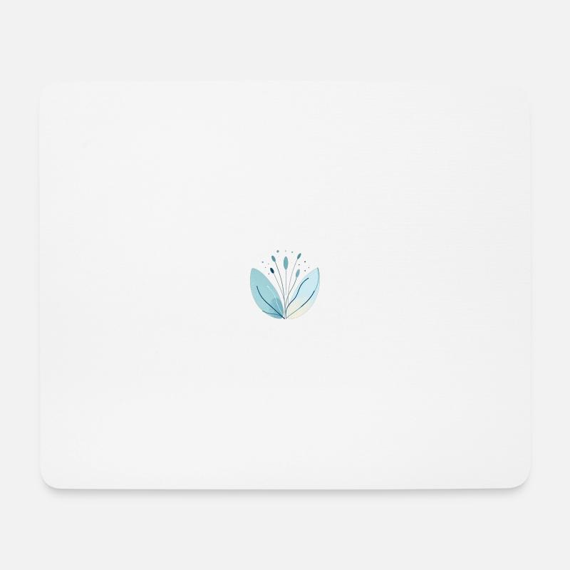 Flower - Mouse Pad (horizontal) - white