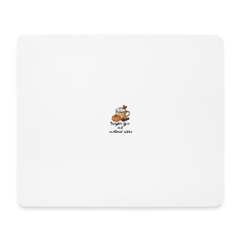 Pumpkin Advice - Mouse Pad (horizontal) - white - Front
