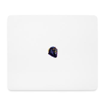 Neon Lion - Mouse Pad (horizontal) - white - Front
