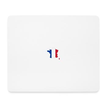 France - Mouse Pad (horizontal) - white - Front