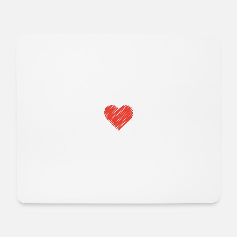 STELLA by Steffi heart - Mouse Pad (horizontal) - white