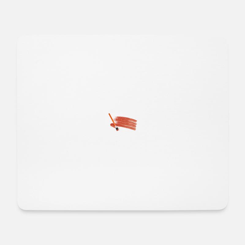brush - Mouse Pad (horizontal) - white